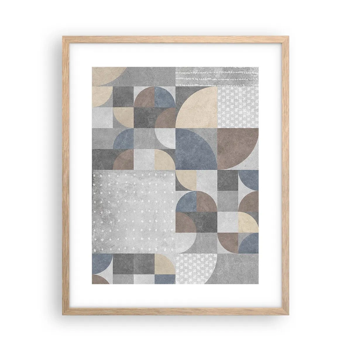 Affisch i ram av ljusek - Keramisk fantasi - 40x50 cm