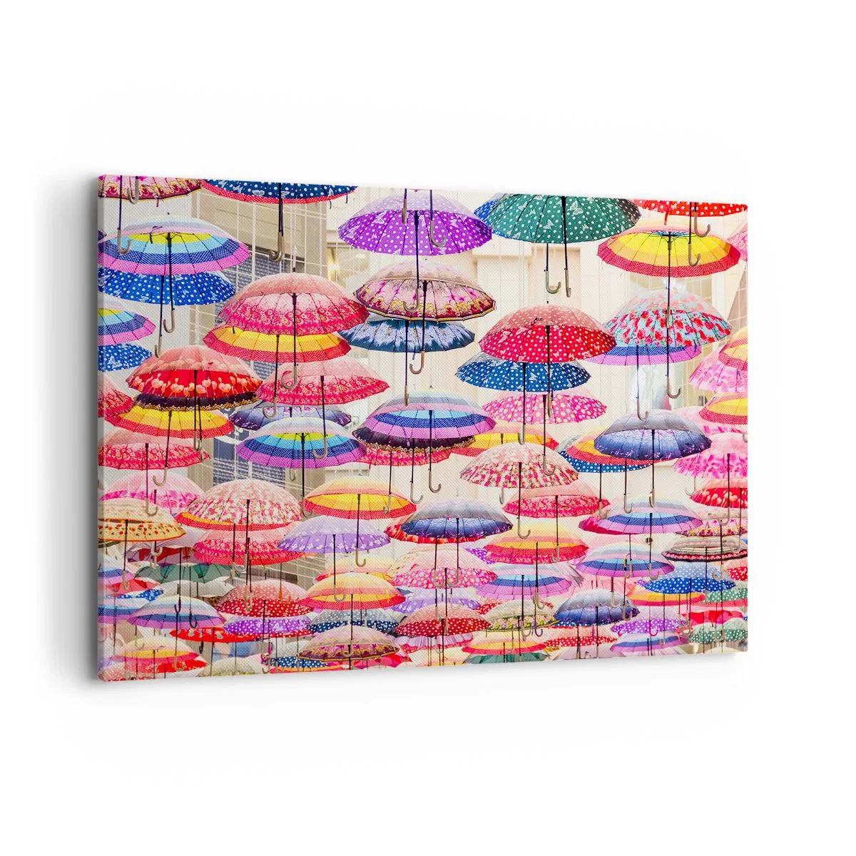 Canvastavla - Bild på duk - Stadsäng - 100x70 cm