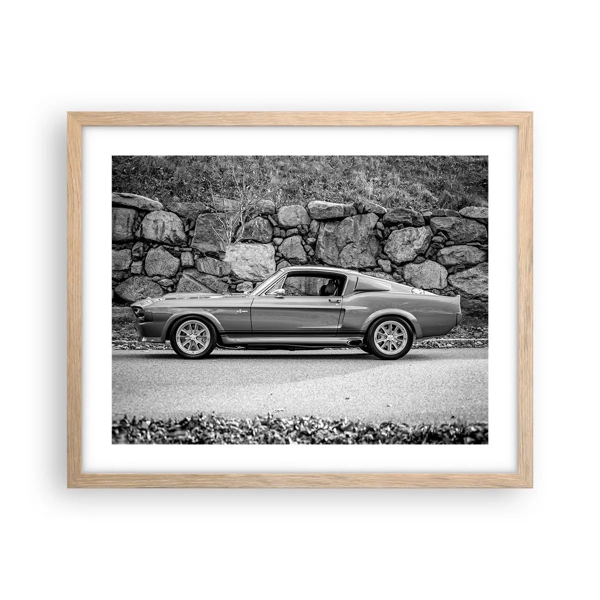 Affisch i ram av ljusek - Legend från 60-talet - 50x40 cm