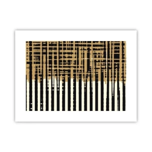 Affisch - Arkitektonisk abstraktion - 40x30 cm