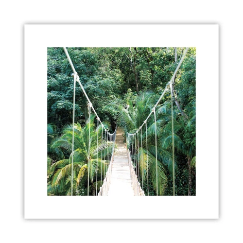 Affisch - Welcome to the jungle! - 30x30 cm
