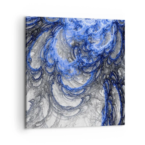 Canvastavla - Bild på duk - Vågens födsel - 60x60 cm