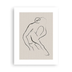 Affisch - Intim skiss - 30x40 cm