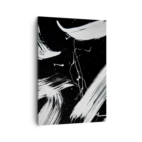 Canvastavla - Bild på duk - Bryta mörkret - 50x70 cm