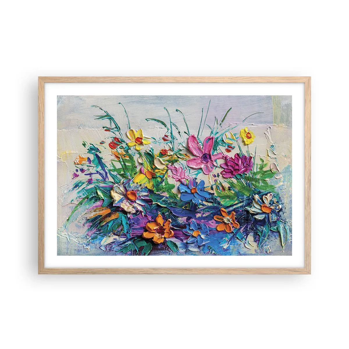 Affisch i ram av ljusek - Icke stilleben - 70x50 cm