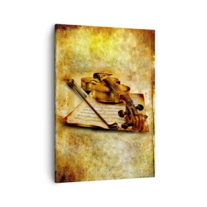 Canvastavla - Bild på duk - Violspelare sökes nu - 50x70 cm