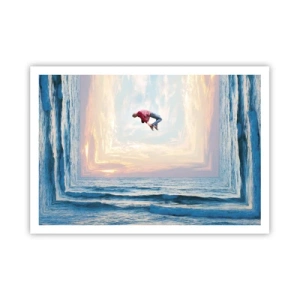 Affisch - Till en annan dimension - 100x70 cm