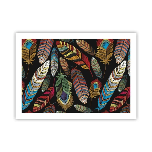 Affisch - Fågelkarneval - 70x50 cm