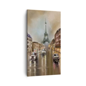 Canvastavla - Bild på duk - Det är bara tornet som räknas - 45x80 cm