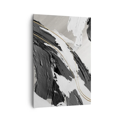 Canvastavla - Bild på duk - Storslagen abstraktion - 70x100 cm