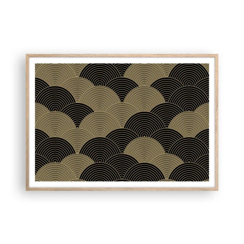 Affisch i ram av ljusek - Enighet i mångfald - 100x70 cm