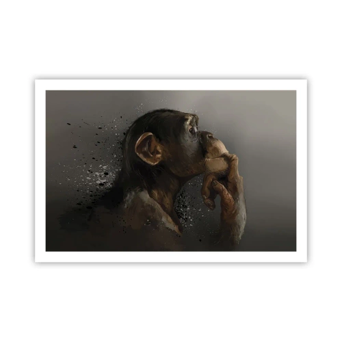 Affisch - Säkert en tänkare - 91x61 cm