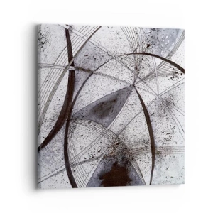 Canvastavla - Bild på duk - Futuristisk fantasi - 30x30 cm