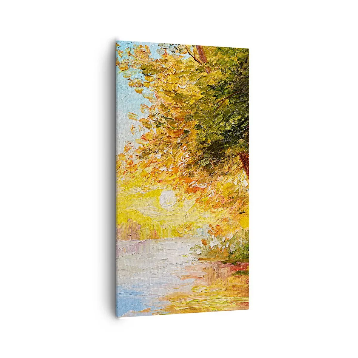 Canvastavla - Bild på duk - Et in Arcadia ego - 65x120 cm