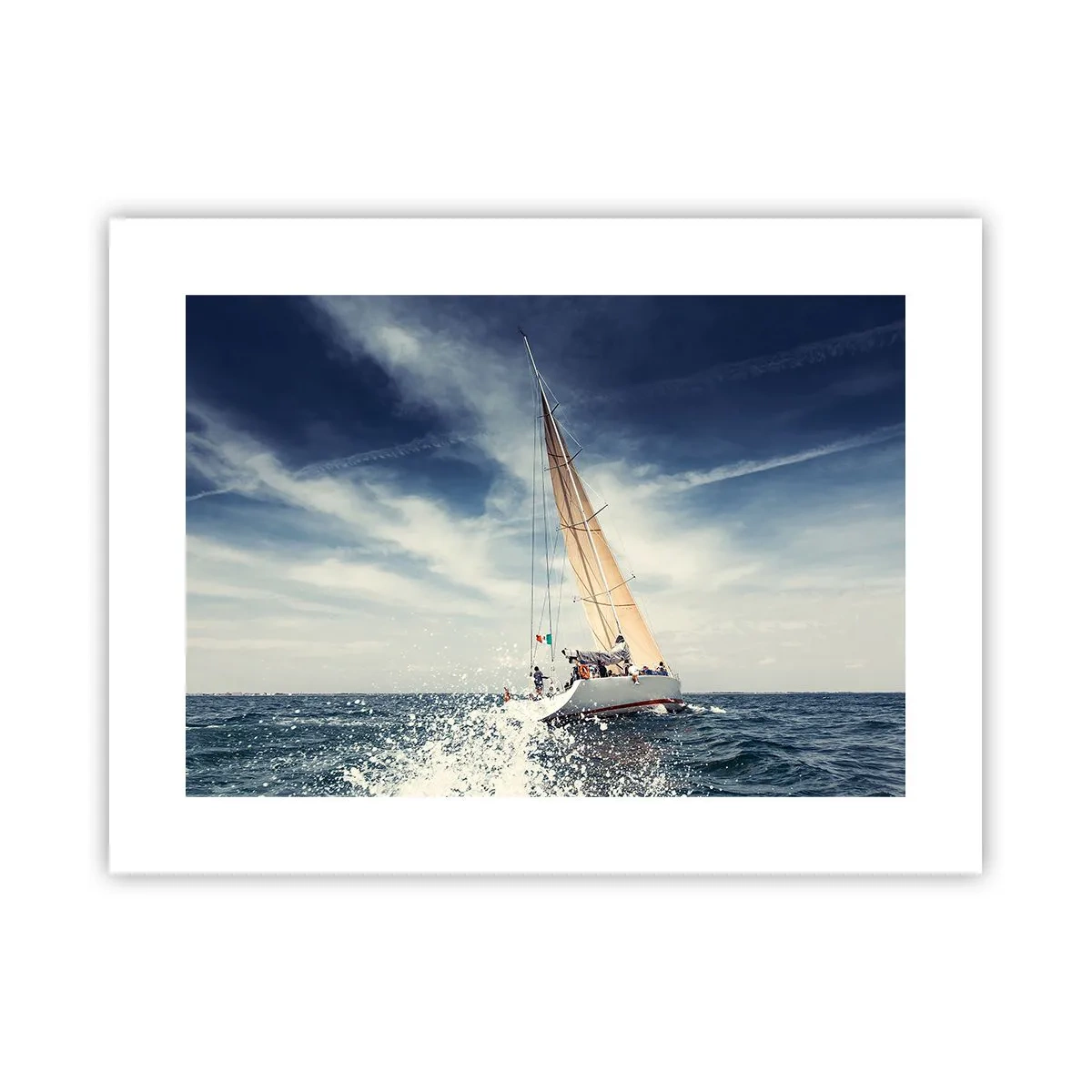 Affisch - De hinner inte ikapp oss! - 40x30 cm