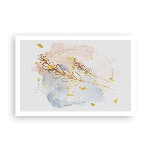 Affisch - En gyllene explosion - 91x61 cm