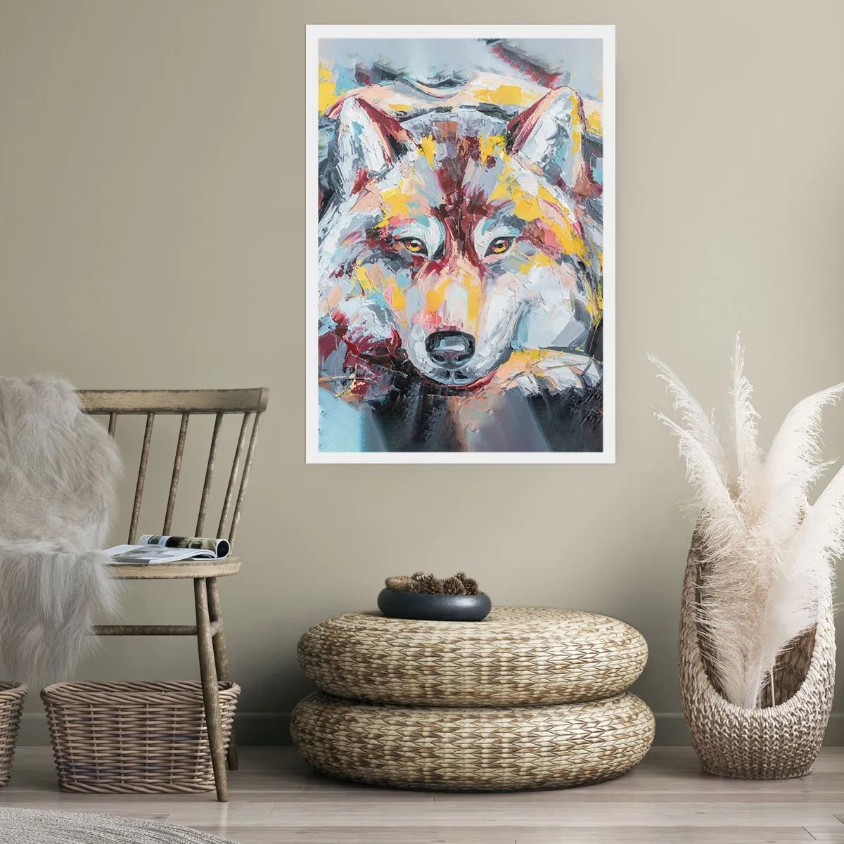 Affisch - Lugnt bland de närmsta - 70x100 cm