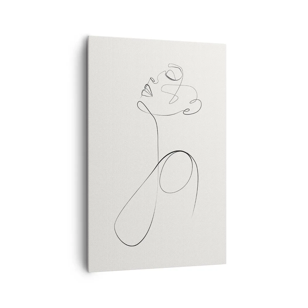 Canvastavla - Bild på duk - Förvirrad i drömmarna - 80x120 cm