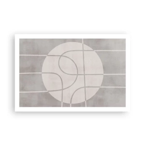 Affisch - Cirkulärt och rakt fram - 91x61 cm