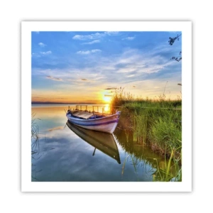 Affisch - Uppfyllda drömmars vik - 60x60 cm