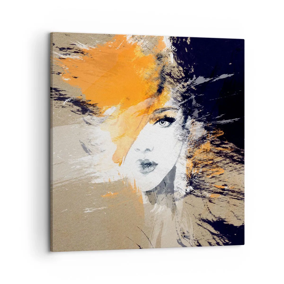 Canvastavla - Bild på duk - Och så blir det ljus - 50x50 cm