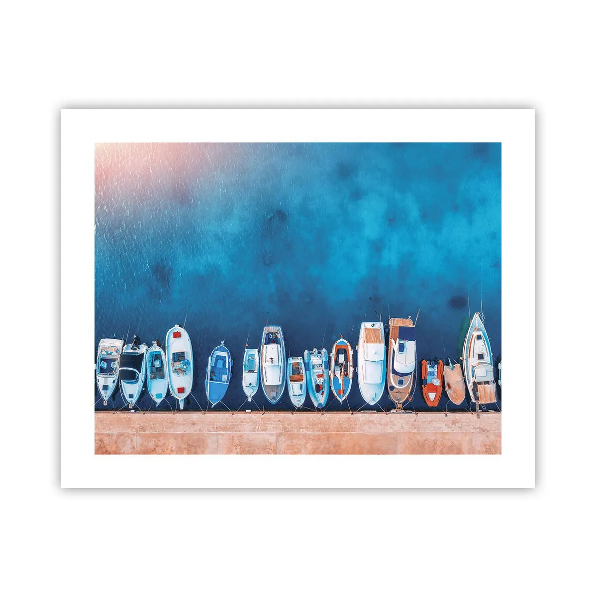 Affisch - I en rad - 50x40 cm