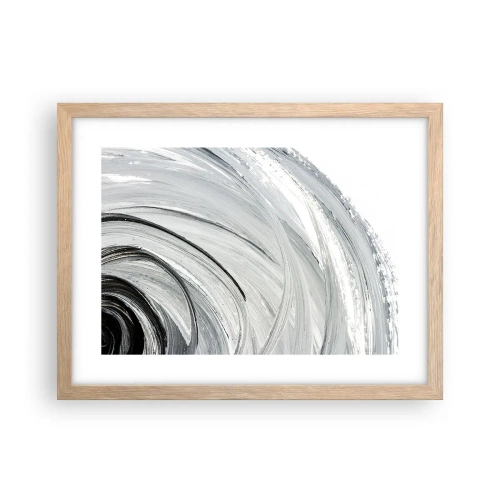 Affisch i ram av ljusek - Orbital komposition - 40x30 cm