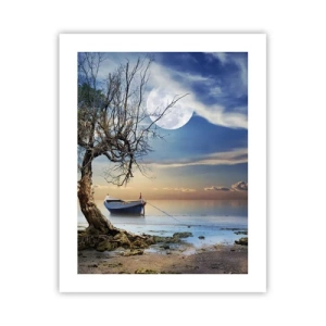 Affisch - Är det slut eller början? - 40x50 cm