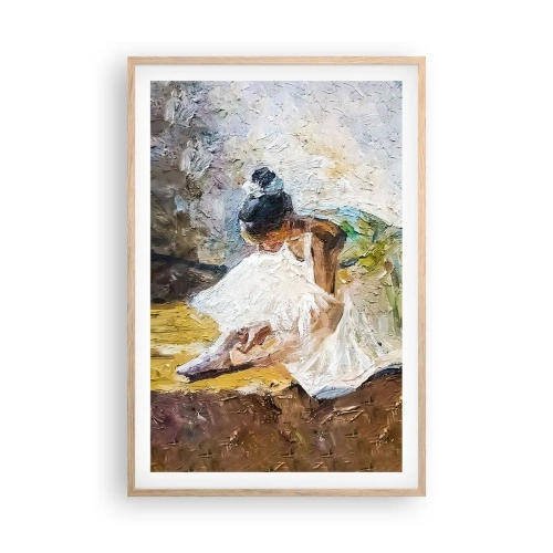 Affisch i ram av ljusek - Från Degas tavla - 61x91 cm