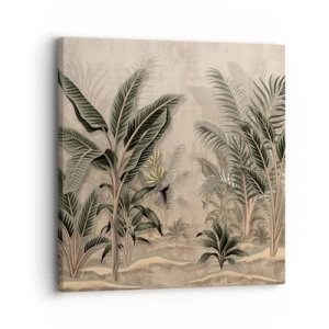 Canvastavla - Bild på duk - Bild i kolonial stil - 30x30 cm