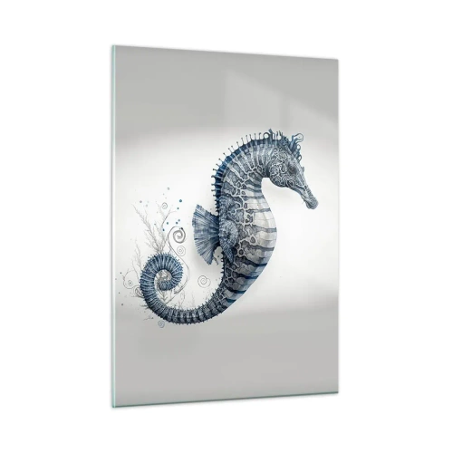 Glastavla - Bild på glas - Ett subtilt skämt från naturen - 50x70 cm