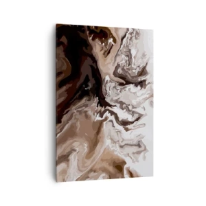 Canvastavla - Bild på duk - Färgabstraktion - 70x100 cm
