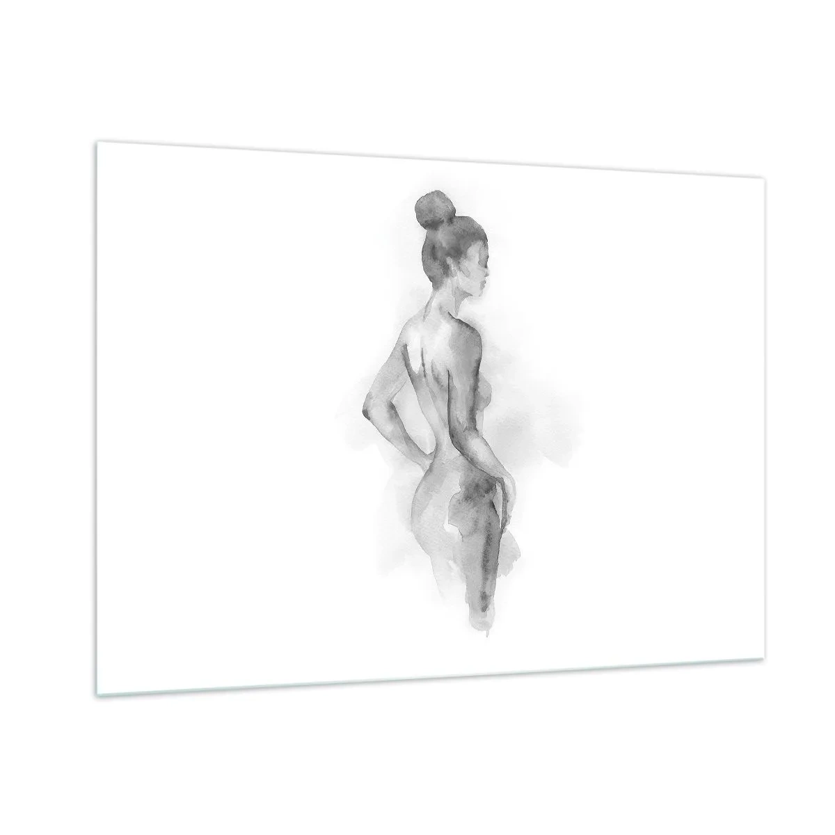 Glastavla - Bild på glas - Vacker som målandet - 100x70 cm