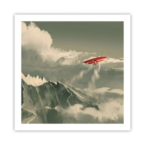 Affisch - Orädd pionjär - 60x60 cm