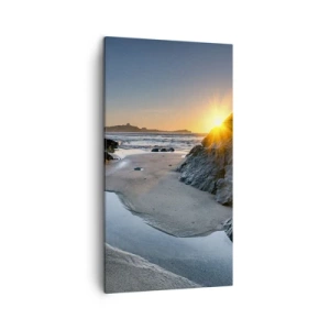 Canvastavla - Bild på duk - Orörd av människan - 45x80 cm