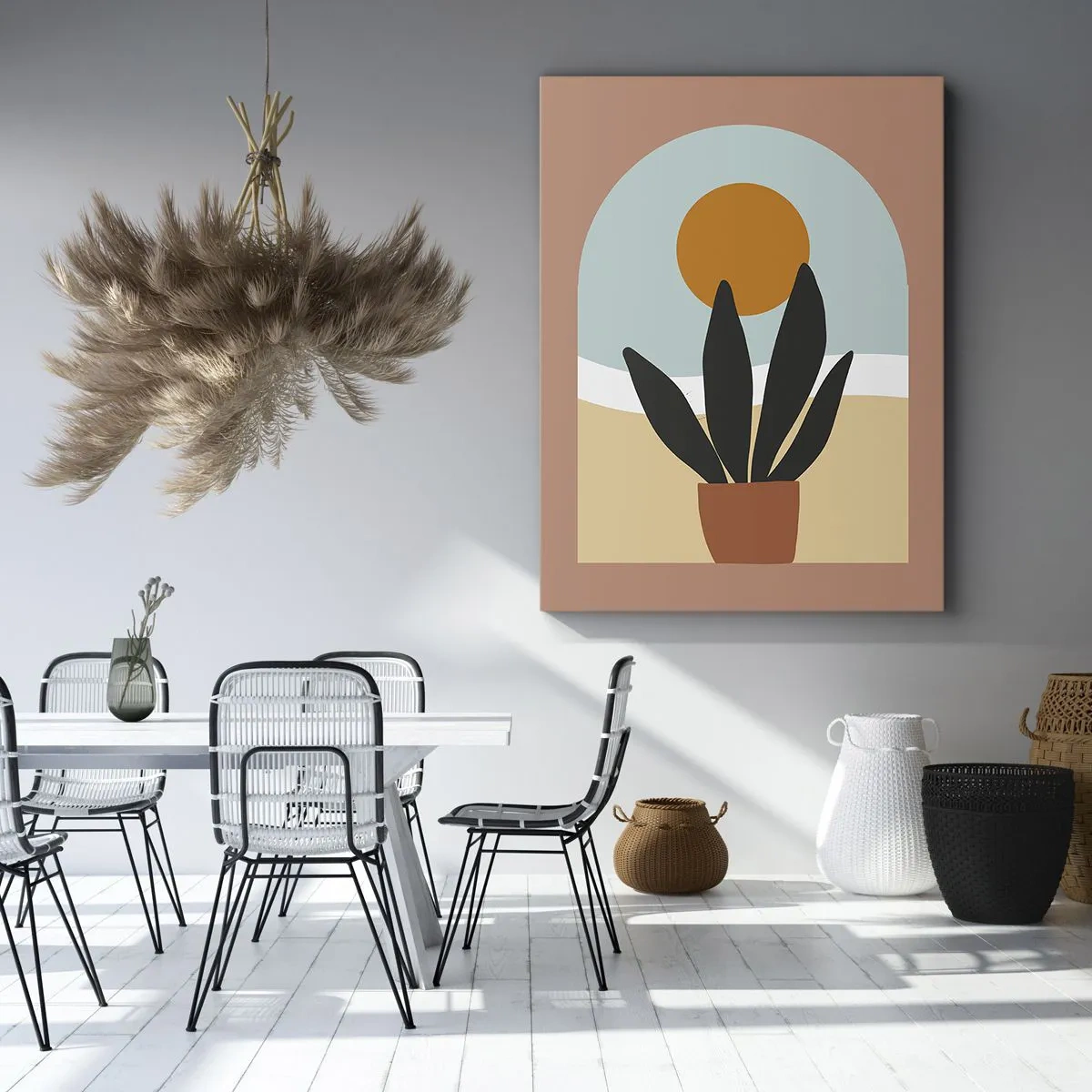 Canvastavla - Bild på duk - Små glädje - 80x120 cm