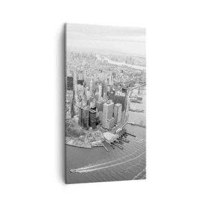 Canvastavla - Bild på duk - Hur man inte älskar? - 45x80 cm