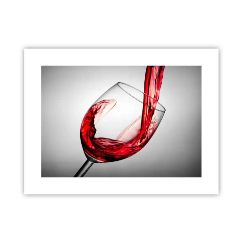 Affisch - Färg - rörelse - ljud - 40x30 cm