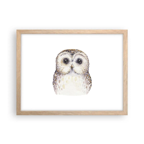 Affisch i ram av ljusek - Titta i mina ögon - 40x30 cm