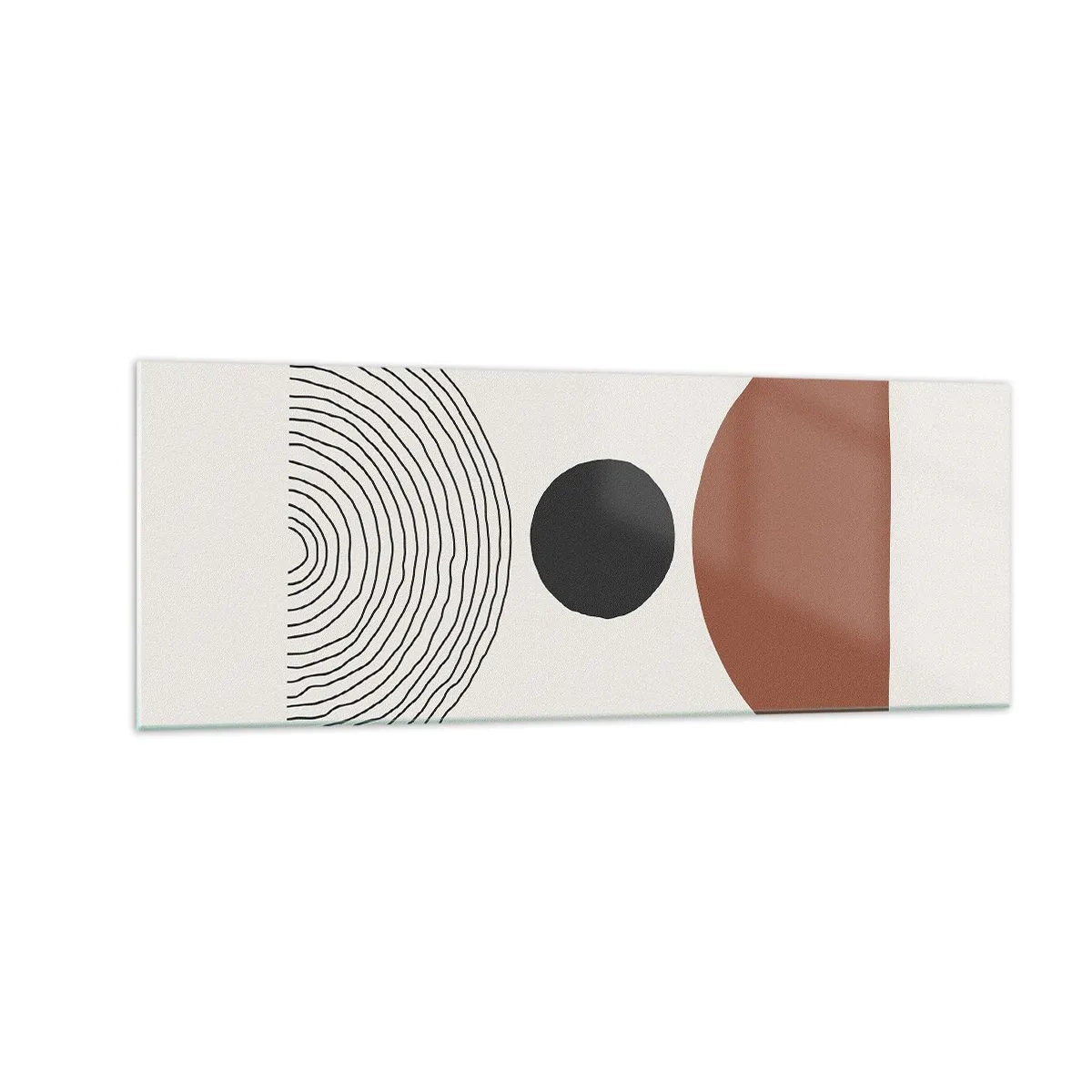 Glastavla - Bild på glas - I fokus - 140x50 cm