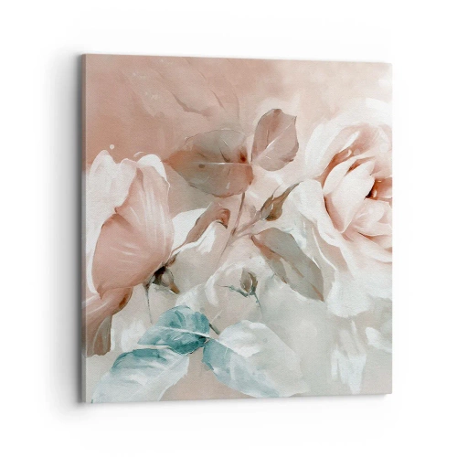 Canvastavla - Bild på duk - Romantikens anda - 70x70 cm