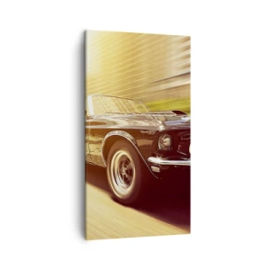 Canvastavla - Bild på duk - 1967 - legendaren är tillbaka - 45x80 cm