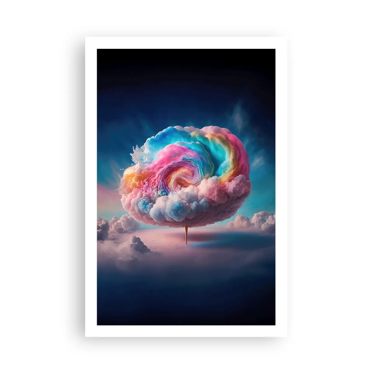 Affisch - En dröm om en nöjespark - 61x91 cm