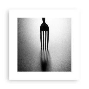 Affisch - Ljus och skugga - 30x30 cm