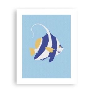 Affisch - Miss av tropiska vatten - 40x50 cm