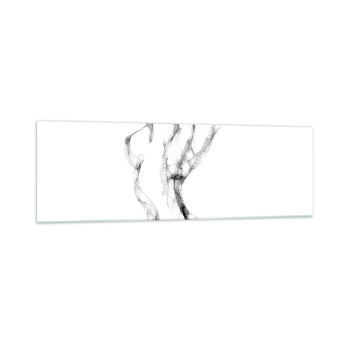 Glastavla - Bild på glas - Vacker och stark - 160x50 cm