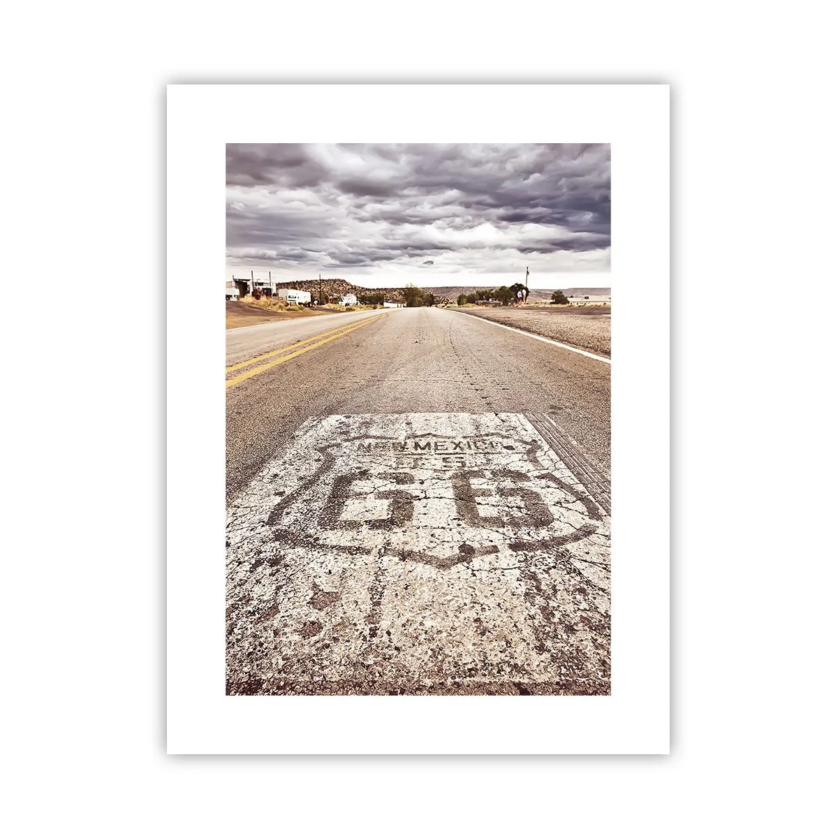 Affisch - Mother Road - amerikanska legenden - 30x40 cm