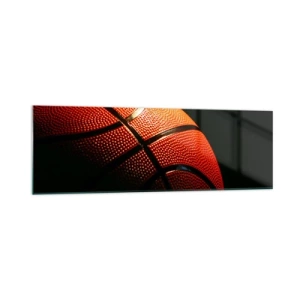 Glastavla - Bild på glas - Vacker som planeten - 160x50 cm