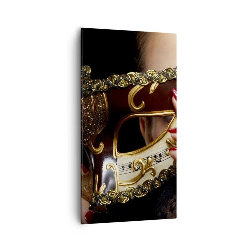 Canvastavla - Bild på duk - Min värld är från barock - 55x100 cm