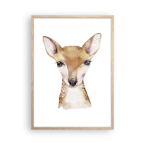 Affisch i ram av ljusek - Oskuldens natur - 50x70 cm